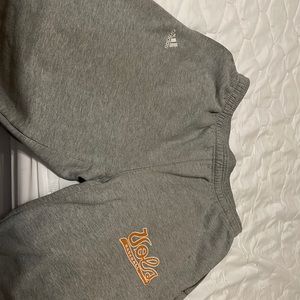 Gray Adidas sweatpants (University of Tennessee Baseball)